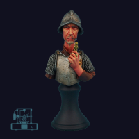 Discworld Vimes Bust UNPAINTED (1)