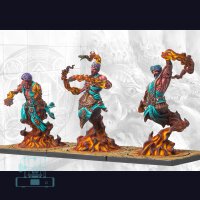 Efreet Flamecasters (Dual kit) - Sorcerer Kings