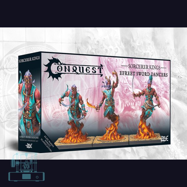 Efreet Sword Dancers (Dual kit) - Sorcerer Kings