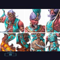 Efreet Sword Dancers (Dual kit) - Sorcerer Kings