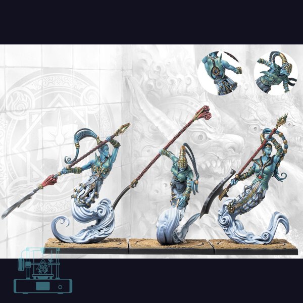Steelheart Djinn (Dual kit) - Sorcerer Kings