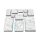 WHITE MARBLE INSTABASES 25mm square