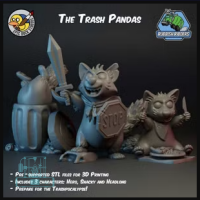 Racoon Bundle - The Trash Pandas (3)