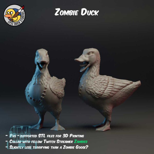 Zombie Duck - Dungeon Monster