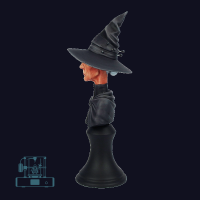 Discworld Esme Weatherwax Bust UNPAINTED (1)