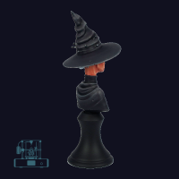 Discworld Esme Weatherwax Bust UNPAINTED (1)