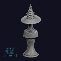 Discworld Esme Weatherwax Bust UNPAINTED (1)