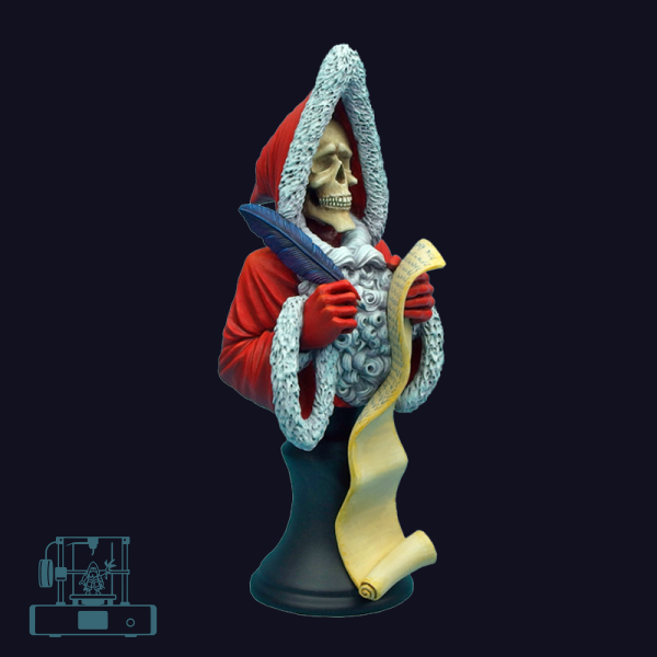 Discworld Hog Death Bust UNPAINTED (1)