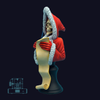 Discworld Hog Death Bust UNPAINTED (1)