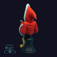 Discworld Hog Death Bust UNPAINTED (1)