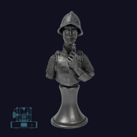Discworld Vimes Bust METALIZED (1)