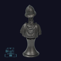 Discworld Vimes Bust METALIZED (1)