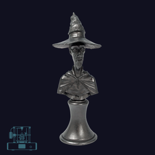 Discworld Ricewind Bust METALIZED (1)