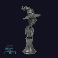 Discworld Ricewind Bust METALIZED (1)