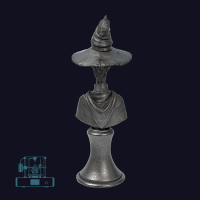Discworld Ricewind Bust METALIZED (1)