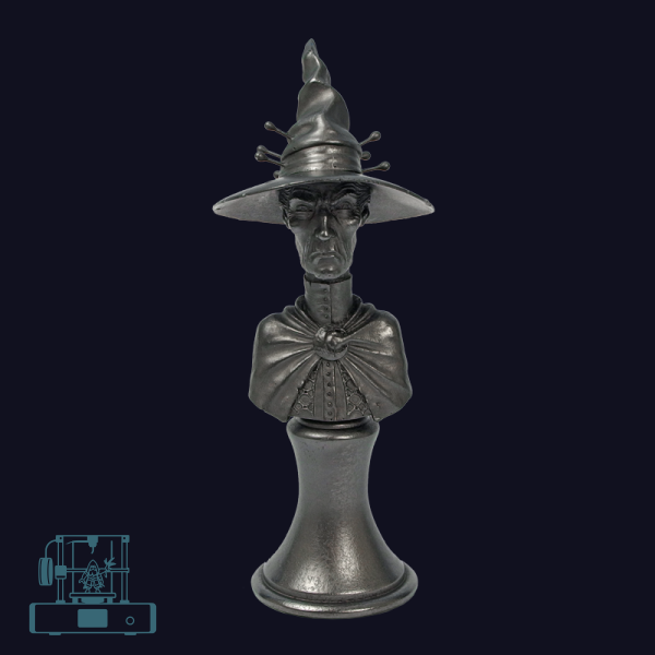Discworld Esme Weatherwax Bust METALIZED (1)