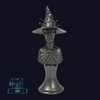 Discworld Esme Weatherwax Bust METALIZED (1)