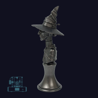 Discworld Esme Weatherwax Bust METALIZED (1)