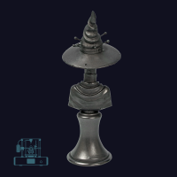 Discworld Esme Weatherwax Bust METALIZED (1)