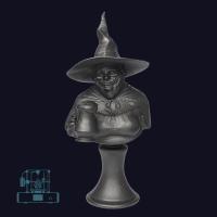 Discworld Nanny Ogg Bust METALIZED (1)