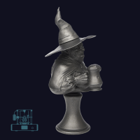 Discworld Nanny Ogg Bust METALIZED (1)