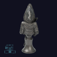 Discworld Hog Death Bust METALIZED (1)