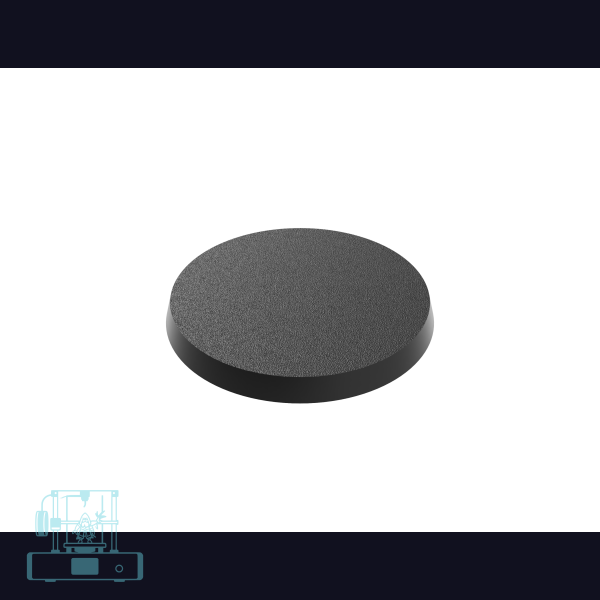Round 40mm Bases with magnet slot (10)