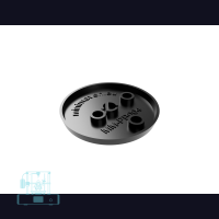 Round 40mm Bases with magnet slot (10)