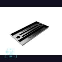 Rectangle 30x60mm Bases with magnet slot (10)