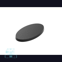 Oval 60x35mm Bases with magnet slots (6)