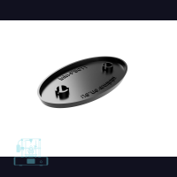Oval 60x35mm Bases with magnet slots (6)