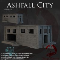 Ashfall City - Gebäude 3 - (Version B w/o rubble)