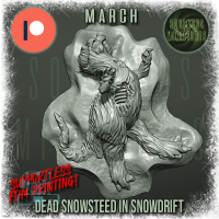 Dead Snowsteed in Snowdrift (SWL)