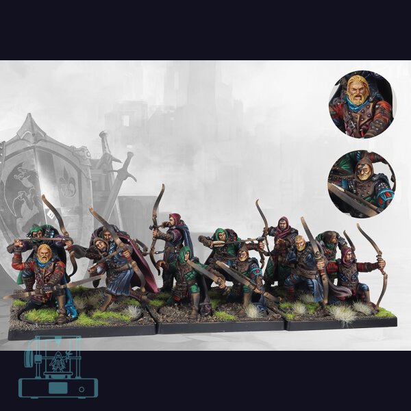 Imperial Rangers (Triple Kit) - Hundred Kingdoms