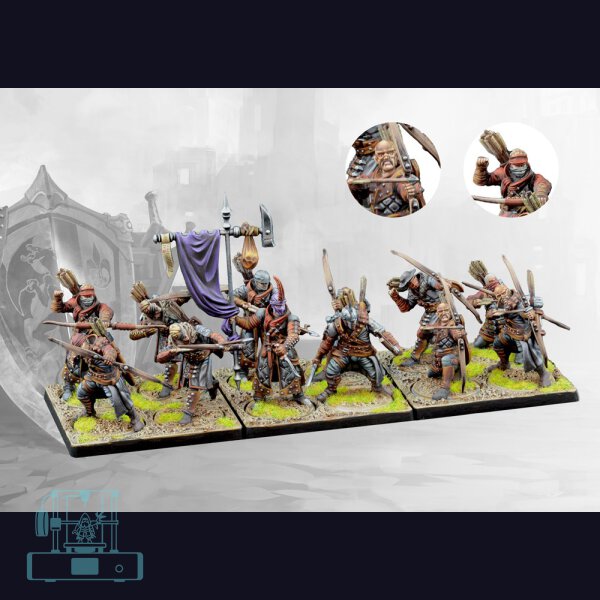 Longbowmen (Dual Kit) - Hundred Kingdoms