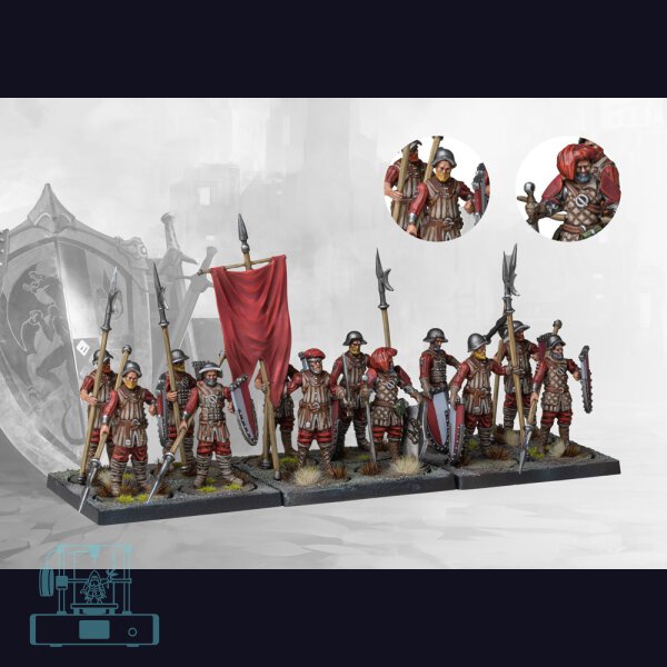 Militia (Dual Kit) - Hundred Kingdoms
