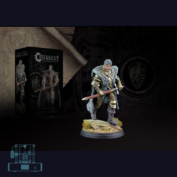 Noble Lord [Infantry, Resin] - Hundred Kingdoms