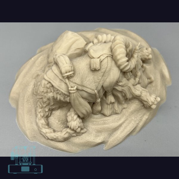 Sleeping Nomad and Beast (SWL)