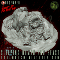 Sleeping Nomad and Beast (SWL)
