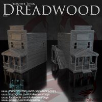Frontier Town - Dreadwood Bank - 28mm