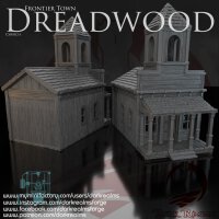 Frontier Town - Dreadwood Church - 28mm