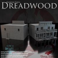 Frontier Town - Dreadwood Saloon - 28mm