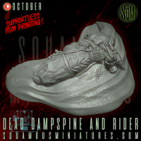 Dead Dampsine and Rider (Shatterpoint)