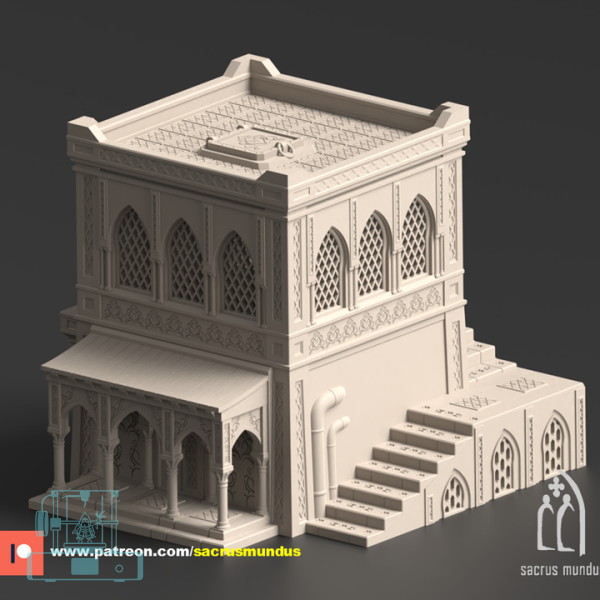 Fortress Oasis of Marut - Store Building / Hab-Block A