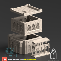 Fortress Oasis of Marut - Store Building / Hab-Block A