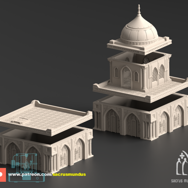 Fortress Oasis of Marut - Bundle: Hab-Block A Buildings