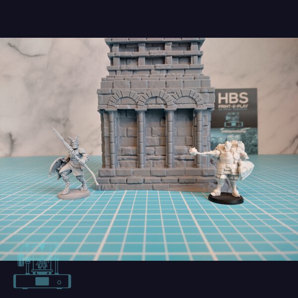 The City States Compatible Terrain - Medieval Tower Ruin
