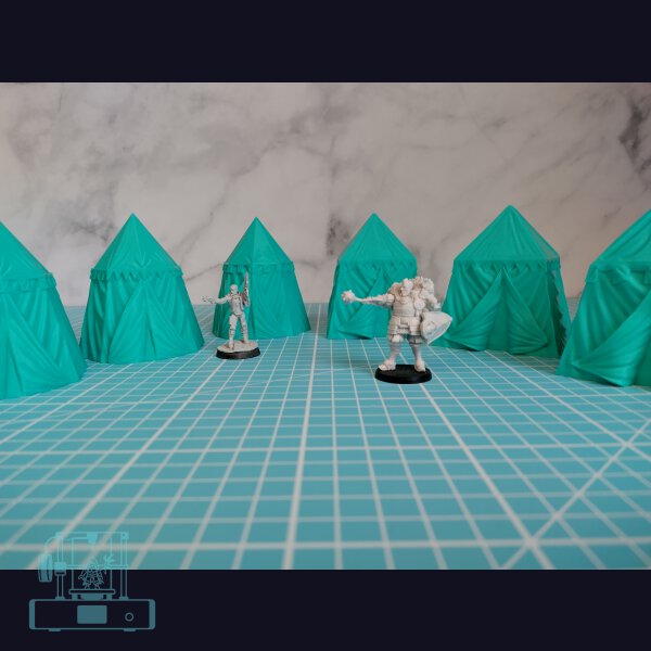 Sorcerer Kings Compatible Terrain - Bundle: Camp