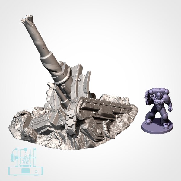 Destroyed Tanks - Tank Wreck 01 Basilisk