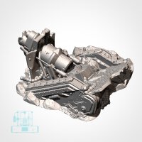 Destroyed Tanks - Tank Wreck 02 Basilisk